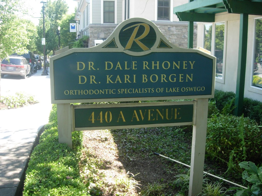 Orthodontics Specialist Signage by Coho Design